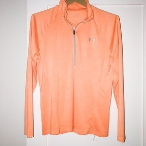 UnderArmour: quarter zip heatgear jacket